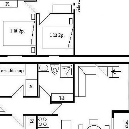 Appartement Duplex 5 Pieces Avec Mezzanine, Parking Et Proche Des Pistes A Meribel - Fr-1-180-635 *